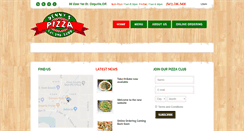 Desktop Screenshot of dennyspizza.com